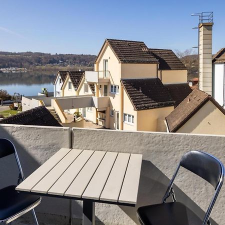 Seglerfewo Mit Traumhaftem Blick Vom Balkon Scheid  エクステリア 写真